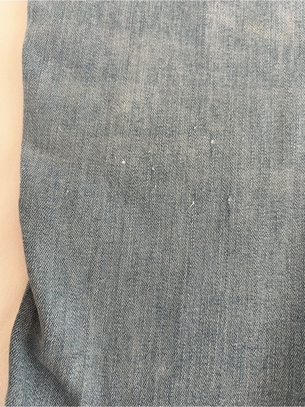 DL1961 Light Blue Distressed Straight Leg Jeans - Picture 7 of 10